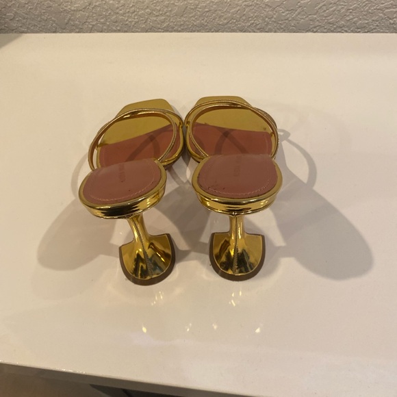 Amina Muaddi
Henson 70 metallic leather mules - Picture 5 of 10